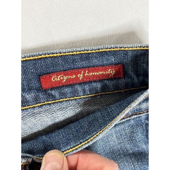 Citizens of Humanity Kelly #001 Stretch Low Waist Bootcut‎ Jeans Size 27 - Picture 4 of 9